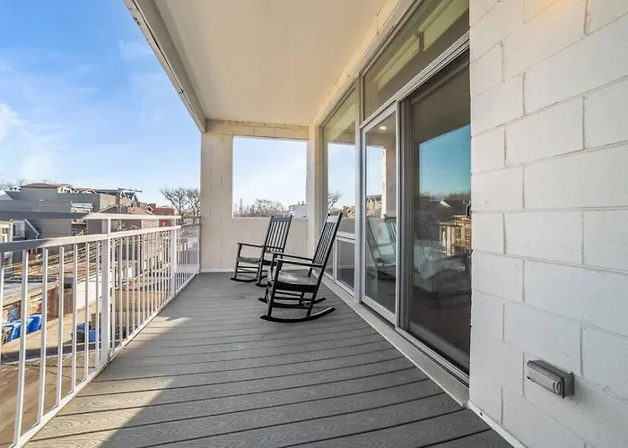 Apartamento Large 4-bedroom Upscale W Rooftop Chicago