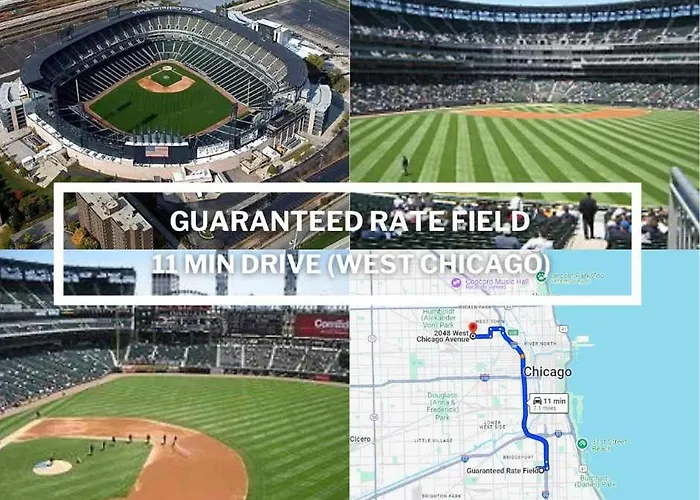 Apartamento Large 4-bedroom Upscale W Rooftop Chicago